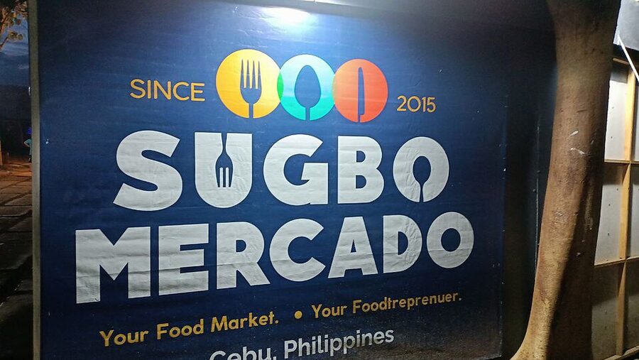 Sugbo Mercado open-air food market in Cebu